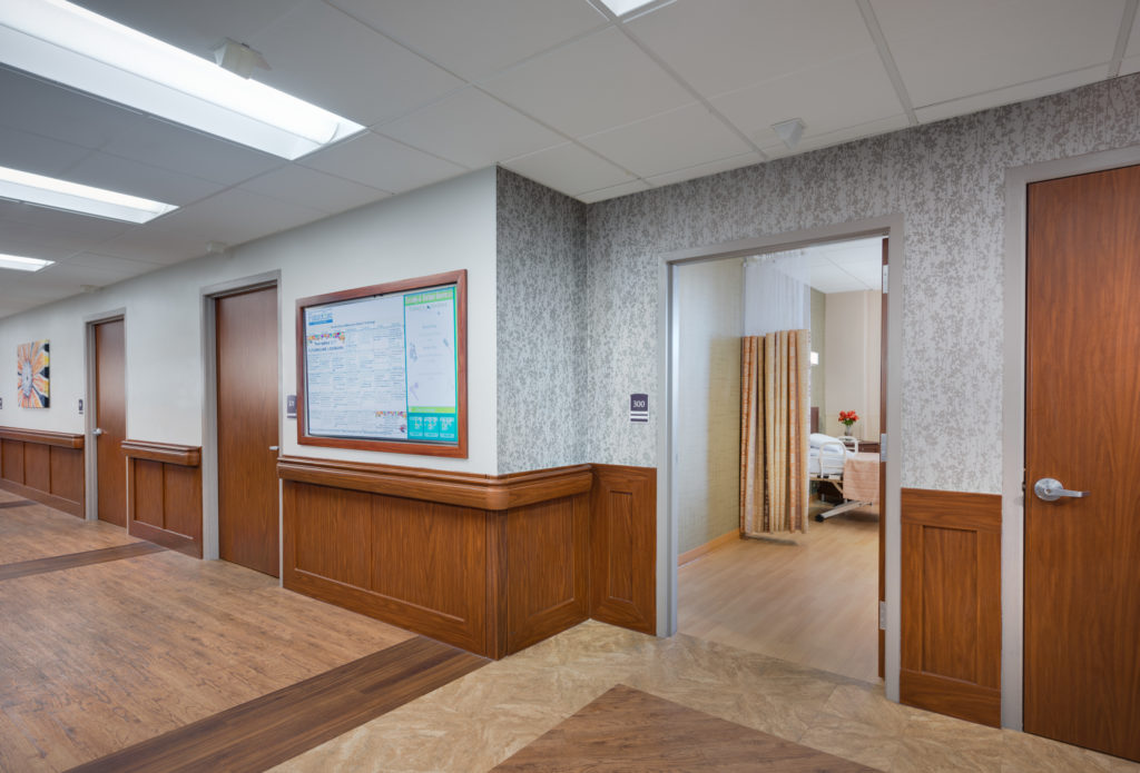 Future Care Lochearn Senior Care facility interior photo by Jeffrey Sauers of Commercial Photographics, Architectural Photo Artistry in Washington DC, Virginia to Florida and PA to New England
